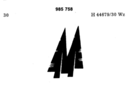 985758 Logo (DPMA, 09.09.1978)