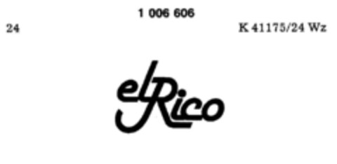 el Rico Logo (DPMA, 08/11/1979)