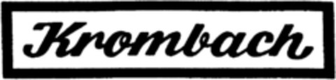 Krombach Logo (DPMA, 18.08.1993)