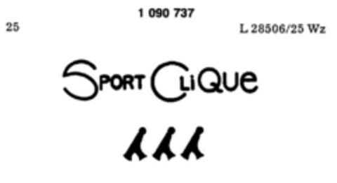 Sport Clique Logo (DPMA, 09/18/1985)