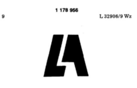 LA Logo (DPMA, 23.11.1989)