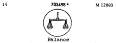 Balance Logo (DPMA, 11.03.1957)