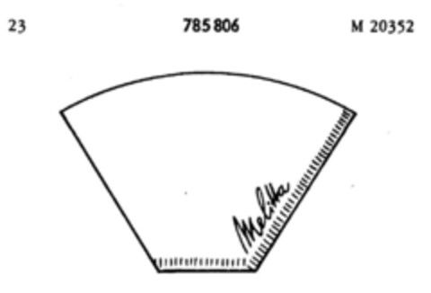 Melitta Logo (DPMA, 12.12.1962)