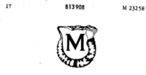 M Logo (DPMA, 25.08.1964)