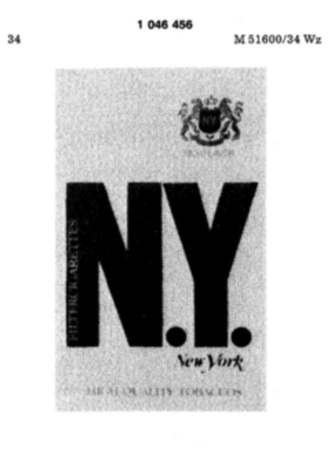 N.Y. Logo (DPMA, 14.06.1982)