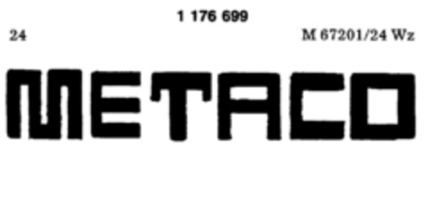 METACO Logo (DPMA, 04/12/1990)