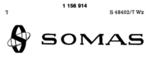 SOMAS Logo (DPMA, 09.05.1989)