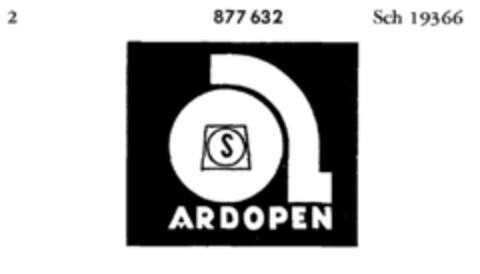 ARDOPEN Logo (DPMA, 12/07/1966)