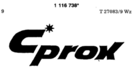 C prox Logo (DPMA, 11.12.1987)