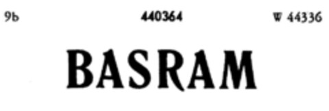 BASRAM Logo (DPMA, 17.09.1931)