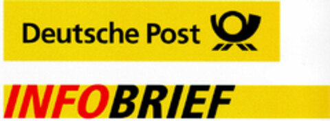 Deutsche Post INFOBRIEF Logo (DPMA, 25.04.2000)