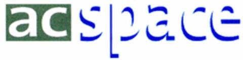 ac space Logo (DPMA, 02.05.2001)