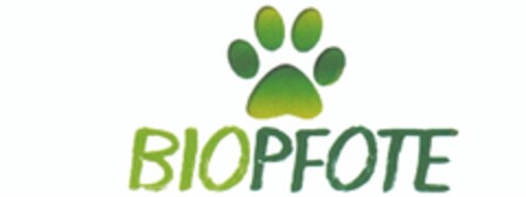 BIOPFOTE Logo (DPMA, 04.12.2009)