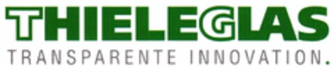 THIELEGLAS TRANSPARENTE INNOVATION. Logo (DPMA, 02/12/2011)