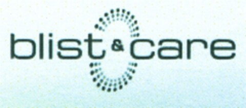 blist & care Logo (DPMA, 20.12.2011)