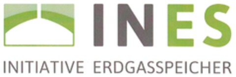 INES INITIATIVE ERDGASSPEICHER Logo (DPMA, 12.03.2014)