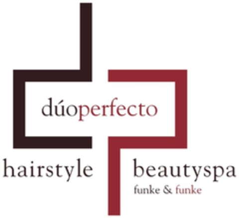 dúoperfecto hairstyle beautyspa funke & funke Logo (DPMA, 07.08.2014)