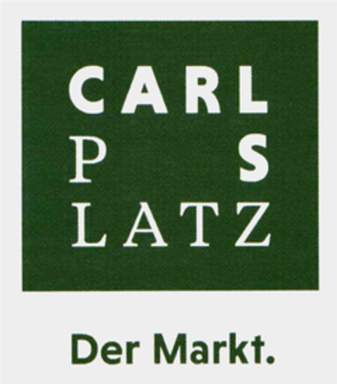 CARLSPLATZ Der Markt. Logo (DPMA, 24.12.2015)