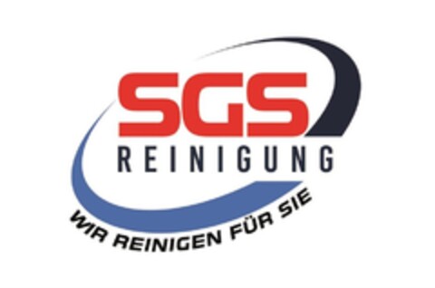 SGS REINIGUNG WIR REINIGEN FÜR SIE Logo (DPMA, 11.04.2018)