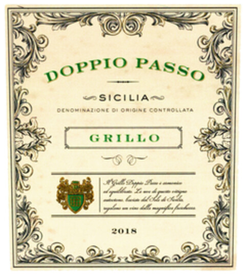 DOPPIO PASSO GRILLO Logo (DPMA, 05/03/2019)