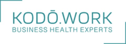 KODŌ.WORK BUSINESS HEALTH EXPERTS Logo (DPMA, 27.01.2022)