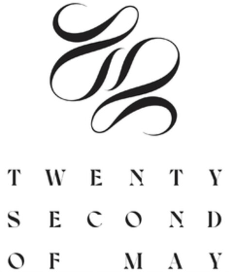 TWENTY SECOND OF MAY Logo (DPMA, 30.10.2024)