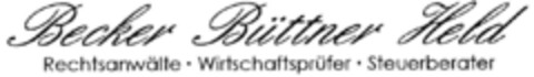 Becker Büttner Held Rechtsanwälte·Wirtschaftsprüfer·Steuerberater Logo (DPMA, 05/15/2002)