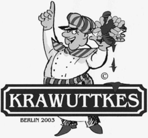 KRAWUTTKES BERLIN 2003 Logo (DPMA, 19.02.2003)