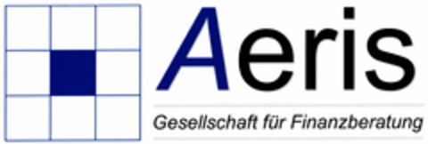 Aeris Gesellschaft für Finanzberatung Logo (DPMA, 02.09.2004)