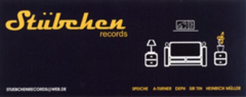 Stübchen records Logo (DPMA, 03.02.2005)
