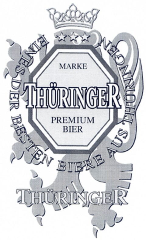 THÜRINGER PREMIUM BIER Logo (DPMA, 21.09.2006)