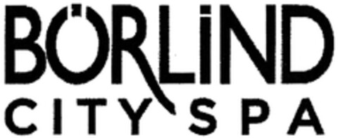 BORLiND CITY SPA Logo (DPMA, 12.01.2007)