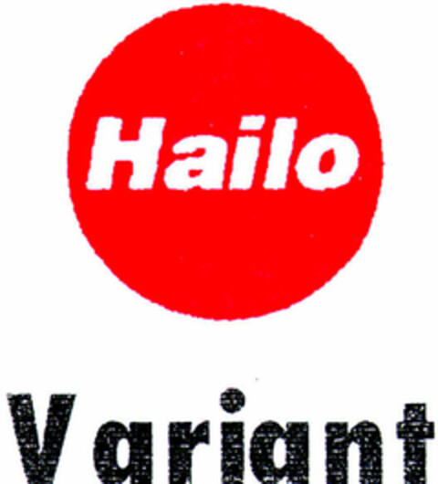 Hailo Variant Logo (DPMA, 03.06.1997)