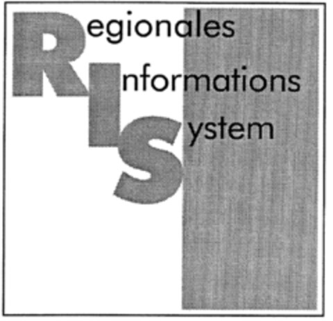 Regionales Informations System Logo (DPMA, 07/29/1997)