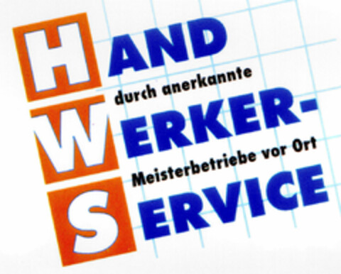 HAND WERKER-SERVICE Logo (DPMA, 11.12.1997)