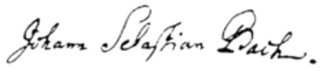 Johann Sebastian Bach Logo (DPMA, 18.12.1997)