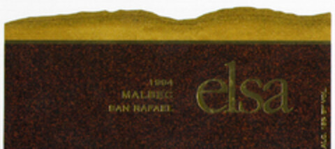 1994 MALBEC SAN RAFAEL elsa Logo (DPMA, 12/29/1998)