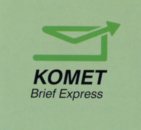 KOMET Brief Express Logo (DPMA, 17.05.1999)