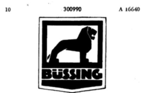 BÜSSING Logo (DPMA, 01/02/1923)