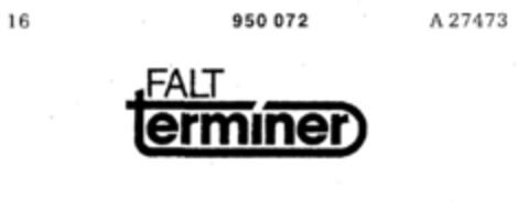 FALT terminer Logo (DPMA, 12.11.1975)