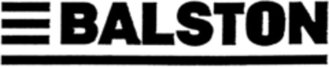 BALSTON Logo (DPMA, 04.04.1992)