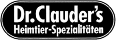 Dr.Clauder`s Heimtier-Spezialitäten Logo (DPMA, 05.02.1993)