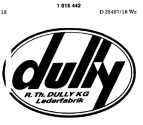 dully Logo (DPMA, 08/22/1980)