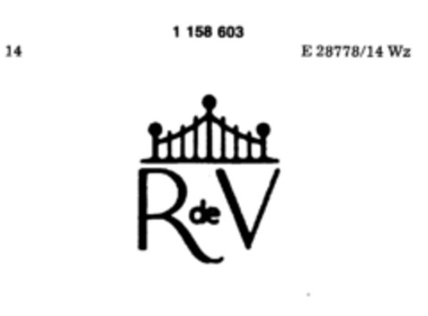 R de V Logo (DPMA, 28.06.1989)