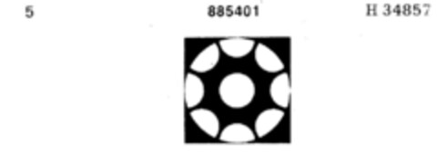 885401 Logo (DPMA, 15.10.1970)
