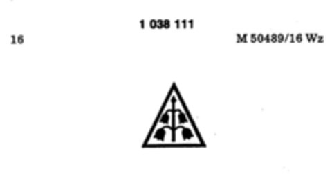 1038111 Logo (DPMA, 10/30/1981)