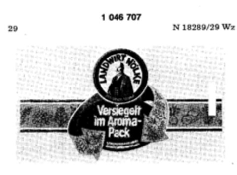 LANDWIRT NÖLKE Versiegelt im Aroma-Pack Logo (DPMA, 08/20/1982)