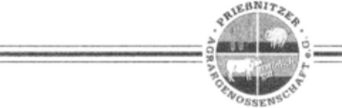 PRIEßNITZER AGRARGENOSSENSCHAFT e.G. Logo (DPMA, 03.07.1992)