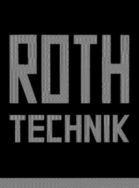 ROTH TECHNIK Logo (DPMA, 18.02.1992)