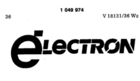 eLeCTRON Logo (DPMA, 31.08.1982)
